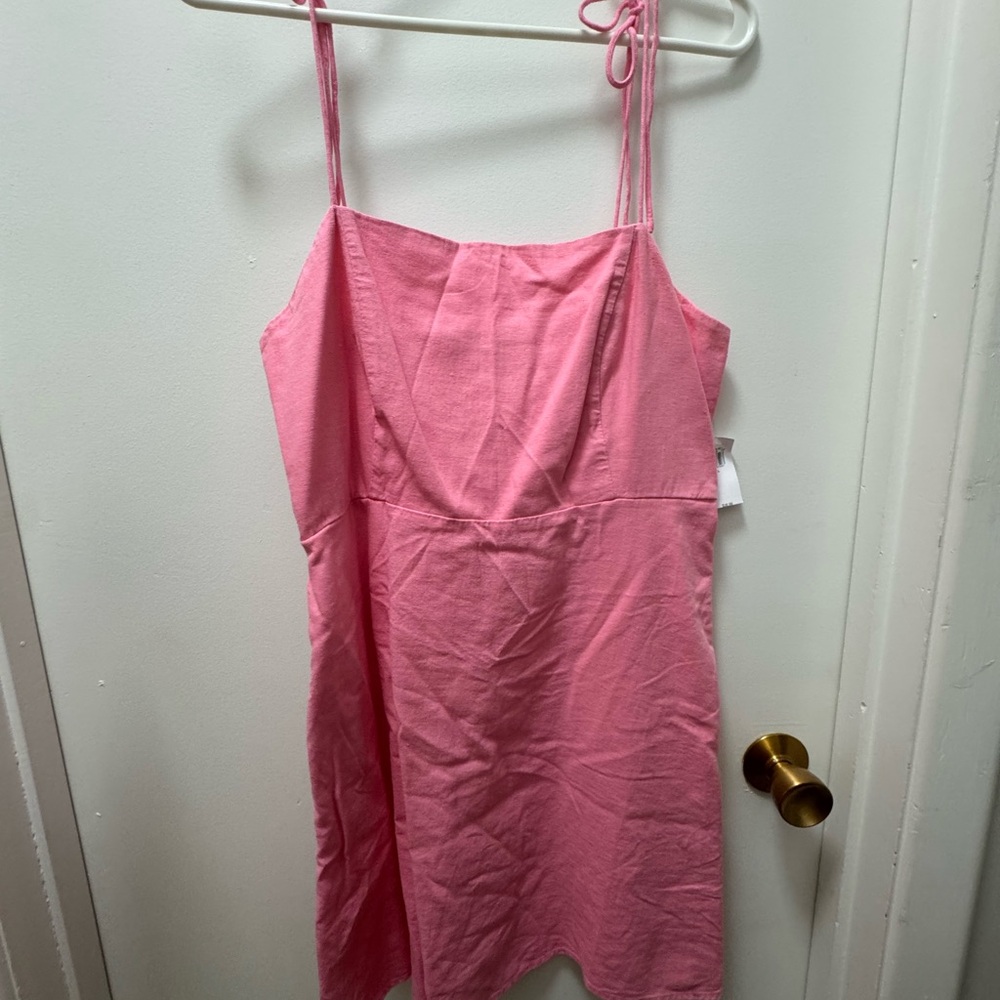 Old Navy Pink Chemise Mini Dress